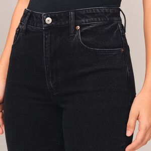Abercrombie & Fitch Curve Love Vent Hem Jeans